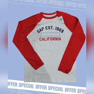 GAP tees-longsleeves for boys XL